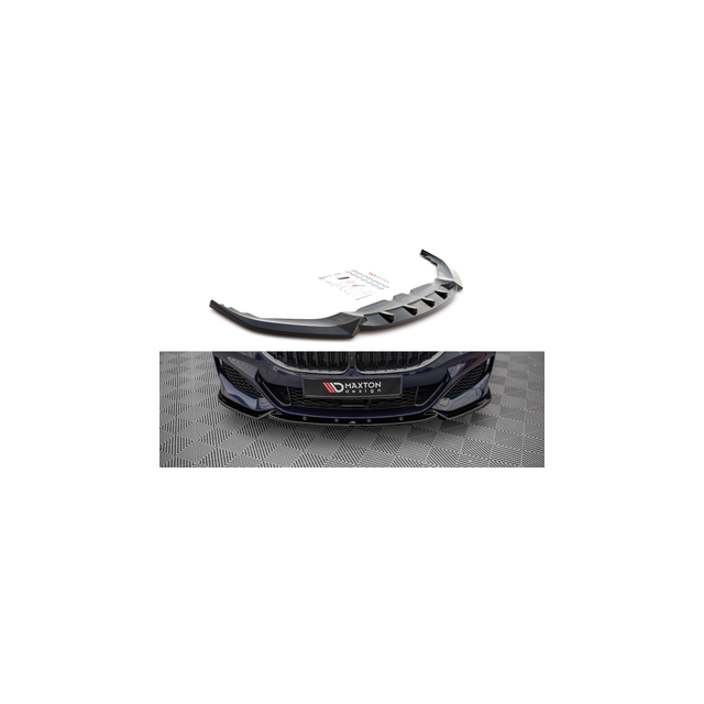 купи Добавка за предна броня/лип спойлер V.3 BMW 8 Coupe G15 / 8 Gran Coupe M-Pack G16 - Maxton Design