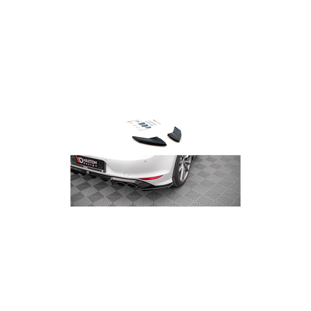 Добавки за задна броня v.4 Volkswagen Golf R Mk7 - Maxton Design