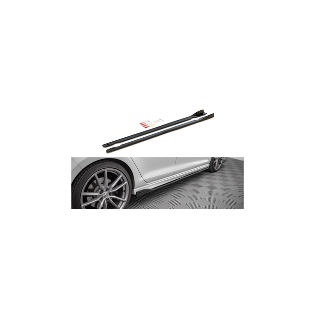 Добавки за прагове v.2 Volkswagen Golf R Mk7 - Maxton Design