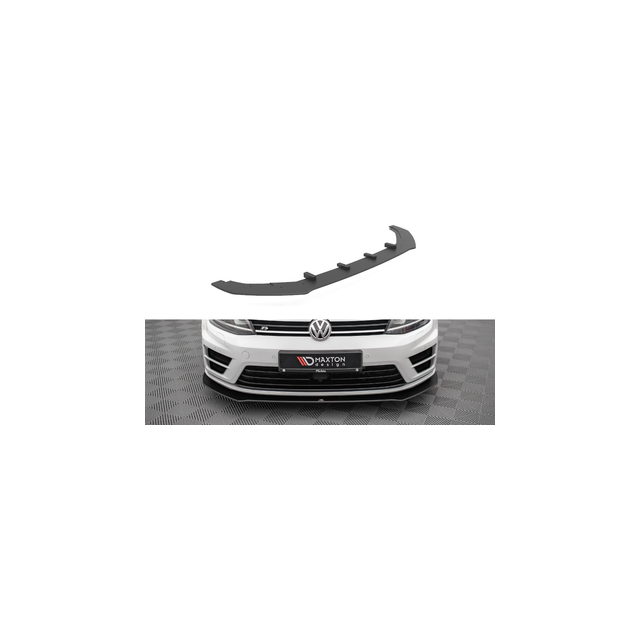 купи Добавка за предна броня/лип спойлер v.1 Volkswagen Golf R Mk7 - Maxton Design