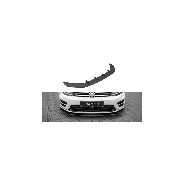 купи Добавка за предна броня/лип спойлер v.2 Volkswagen Golf R Mk7 - Maxton Design