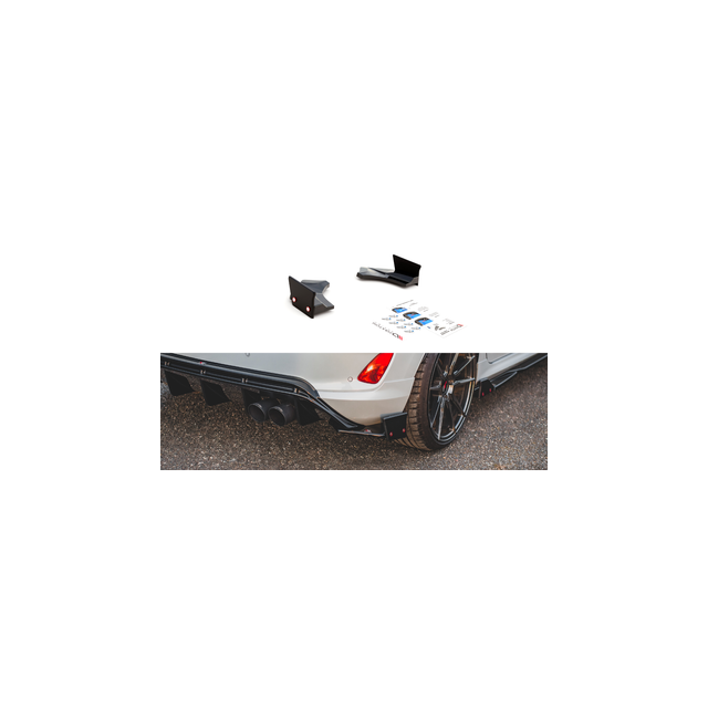 Добавки за задна броня V.4 + Добавки Ford Fiesta St Mk8 - Maxton Design
