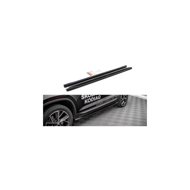 Добавки за прагове Skoda Kodiaq Mk1 Фейслифт - Maxton Design