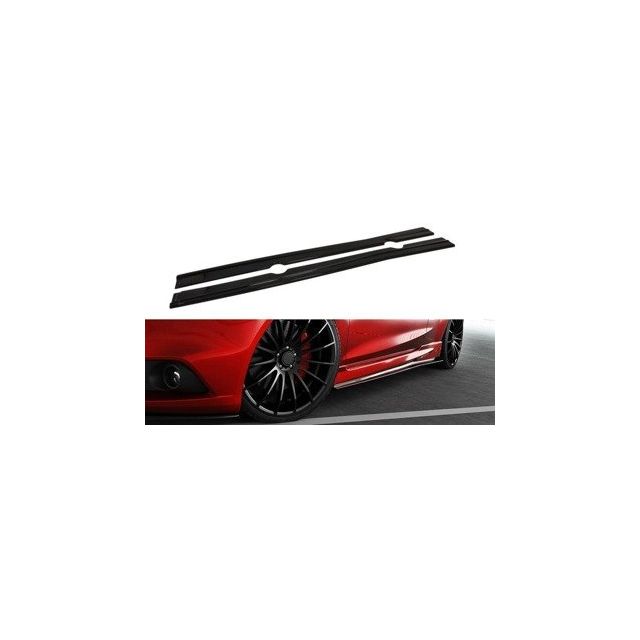купи Добавки за прагове ford fiesta st / st-line mk7 / mk7 fl - Maxton Design