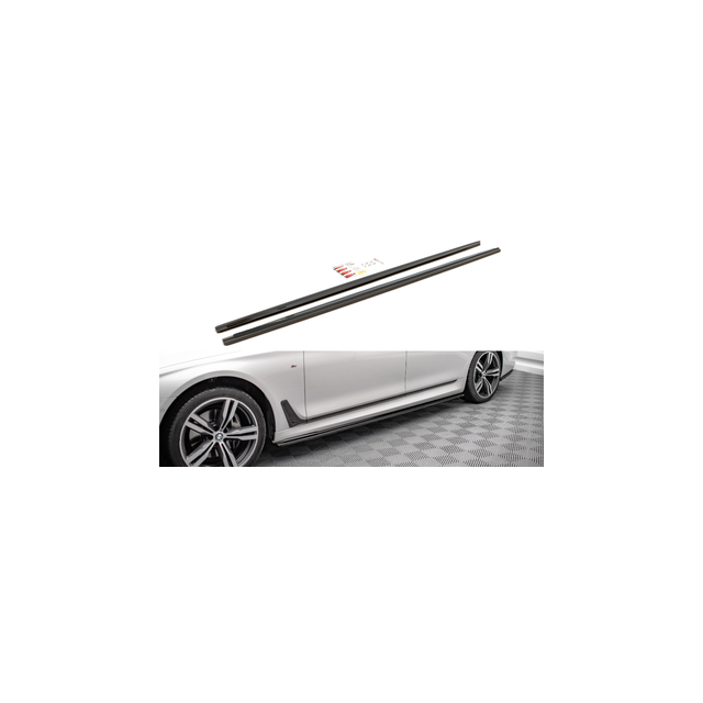 Добавки за прагове за BMW 7 дълъг M-Pack G12 - Maxton Design