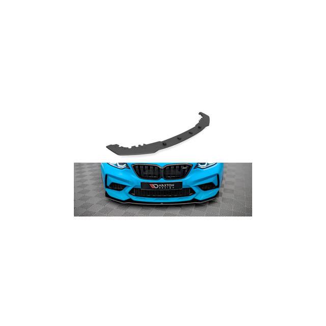 Добавка за предна броня/лип спойлер BMW M2 Конкурс F87 - Maxton Design