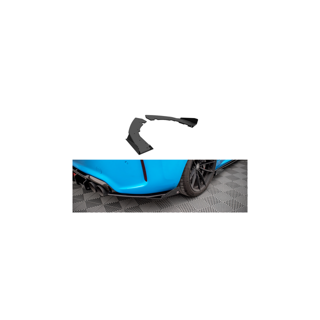 Добавки за задна броня Street Pro + Добавки BMW M2 F87 - Maxton Design