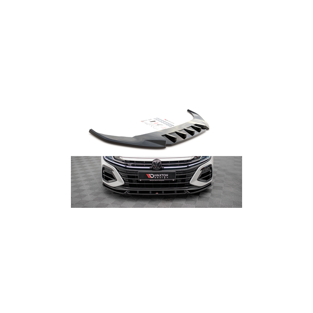 Добавка за предна броня/лип спойлер  V.2 Volkswagen Arteon r - Maxton Design