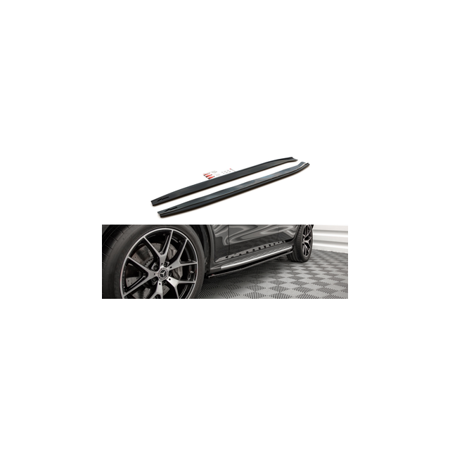 Добавки за прагове mercedes-benz glc coupe amg-line c253 facelift - Maxton Design