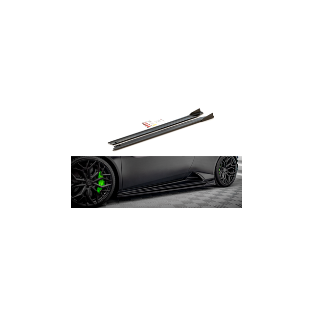 Добавки за прагове Lamborghini huracan evo - Maxton Design
