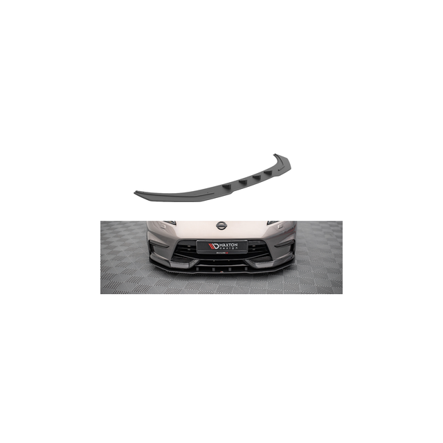 Добавка за предна броня/лип спойлер Nissan 370Z Nismo Facelift - Maxton Design