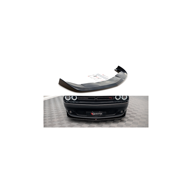 Добавка за предна броня/лип спойлер  Dodge Challenger RT Mk3 Facelift - Maxton Design