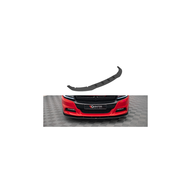 Добавка за предна броня/лип спойлер Dodge Charger RT Mk7 Facelift - Maxton Design