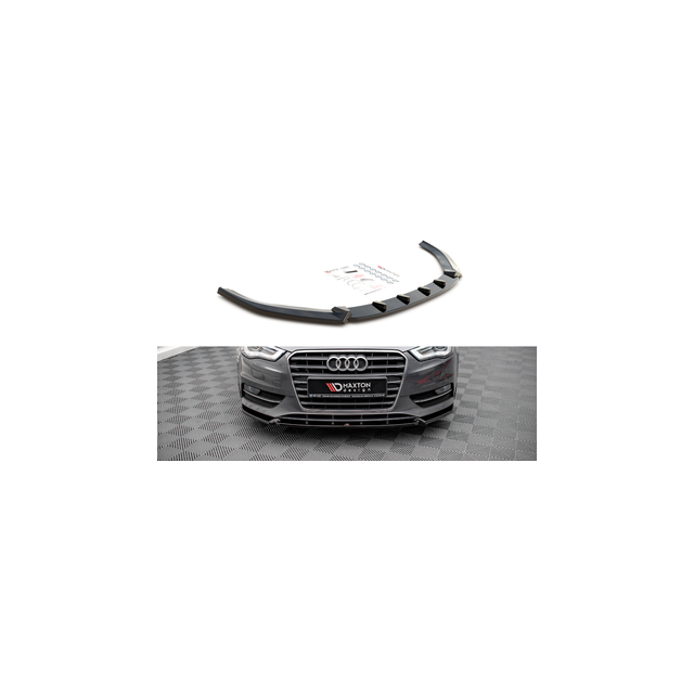 Добавка за предна броня/лип спойлер  Audi A3 Sportback 8V - Maxton Design