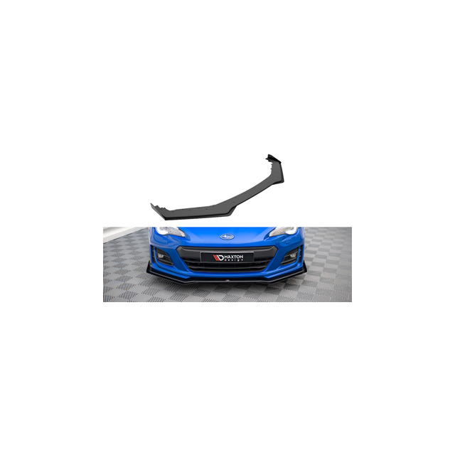 Добавка за предна броня/лип спойлер v.1 + Добавки Subaru BRZ MK1 Facelift - Maxton Design