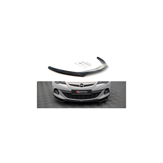 Добавка за предна броня/лип спойлер  V.2 Opel Astra GTC Opc-Line J - Maxton Design