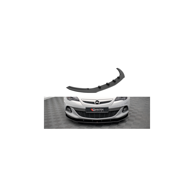 Добавка за предна броня/лип спойлер Opel Astra GTC Opc-Line J - Maxton Design