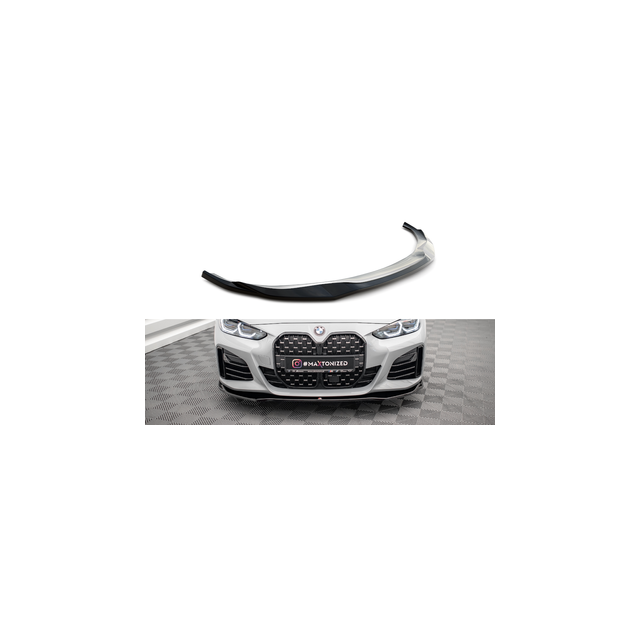 Добавка за предна броня/лип спойлер  V.1 BMW 4 / I4 Gran Coupe M-Pack G26 - Maxton Design