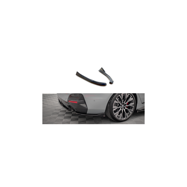 Добавки за задна броня v.2 BMW 4 Gran Coupe M-Pack G26 - Maxton Design