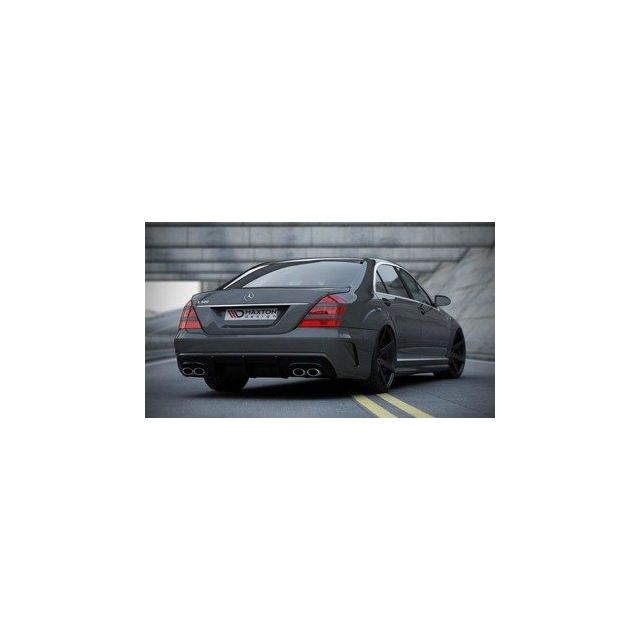 купи Mercedes S W221 (Виж W205) Задна броня + Дифузьор - Maxton Design