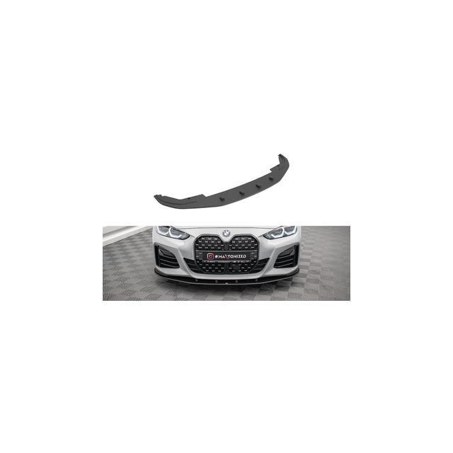 Добавка за предна броня/лип спойлер BMW 4 Gran Coupe M-Pack G26 - Maxton Design