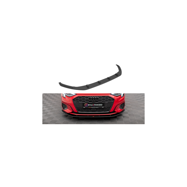 Добавка за предна броня/лип спойлер Audi A3 8y - Maxton Design