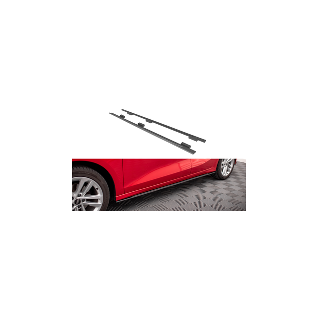 Street Pro Side Skirs Diffusers Audi A3 8y - Maxton Design
