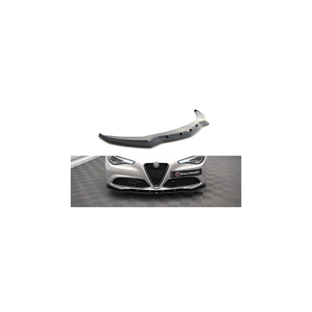 Добавка за предна броня/лип спойлер  V.1 Alfa Romeo Giulia Sport - Maxton Design