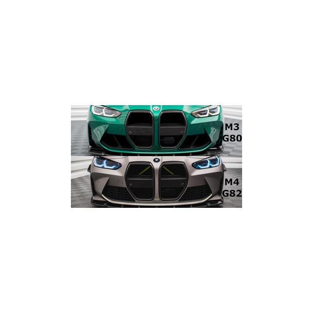 Предната скара на въглеродни влакна BMW M4 G82 / M3 G80 - Maxton Design