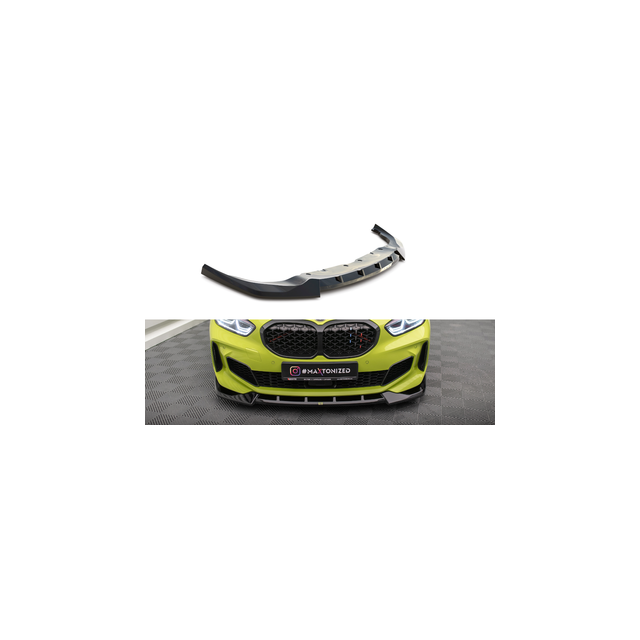 Добавка за предна броня/лип спойлер  V.6 за BMW 1 F40 M-PACK / M135I - Maxton Design
