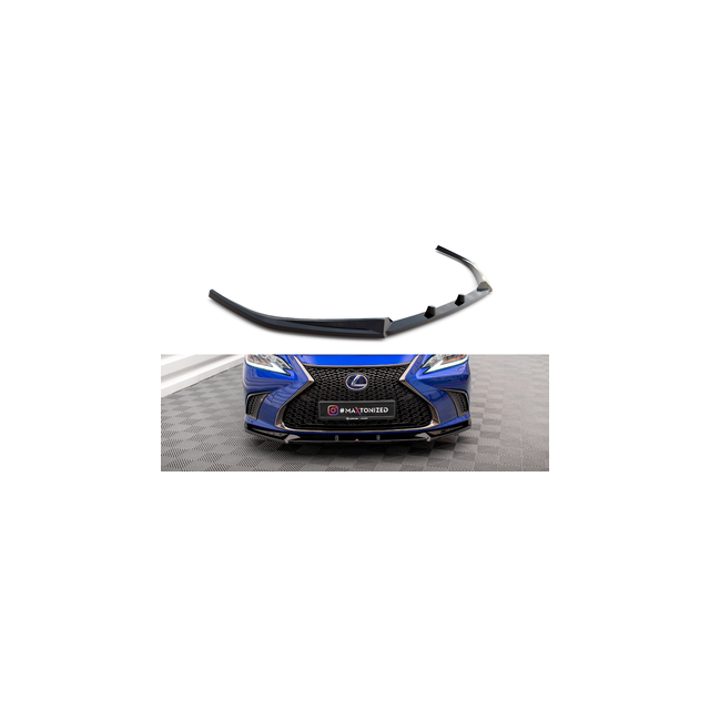 Добавка за предна броня/лип спойлер  V.2 Lexus es F Sport Mk7 - Maxton Design