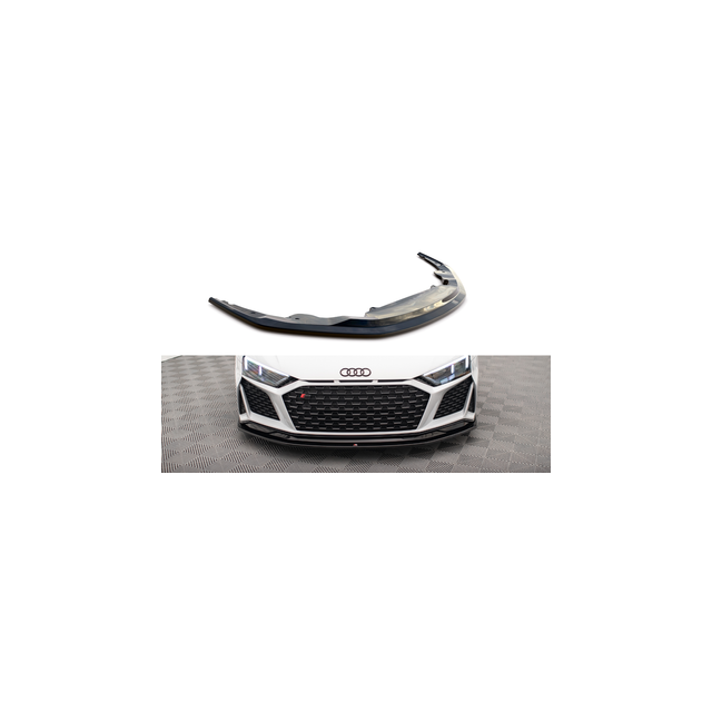 Добавка за предна броня/лип спойлер  V.2 Audi R8 Mk2 Facelift - Maxton Design