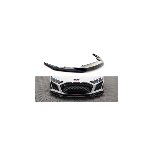 Добавка за предна броня/лип спойлер  V.3 Audi R8 Mk2 Facelift - Maxton Design
