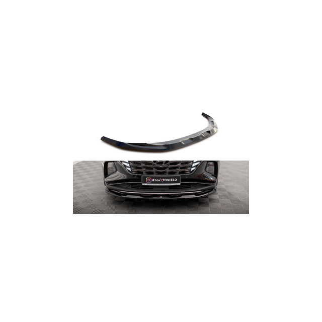 Добавка за предна броня/лип спойлер  V.1 Hyundai Tucson Mk4 - Maxton Design