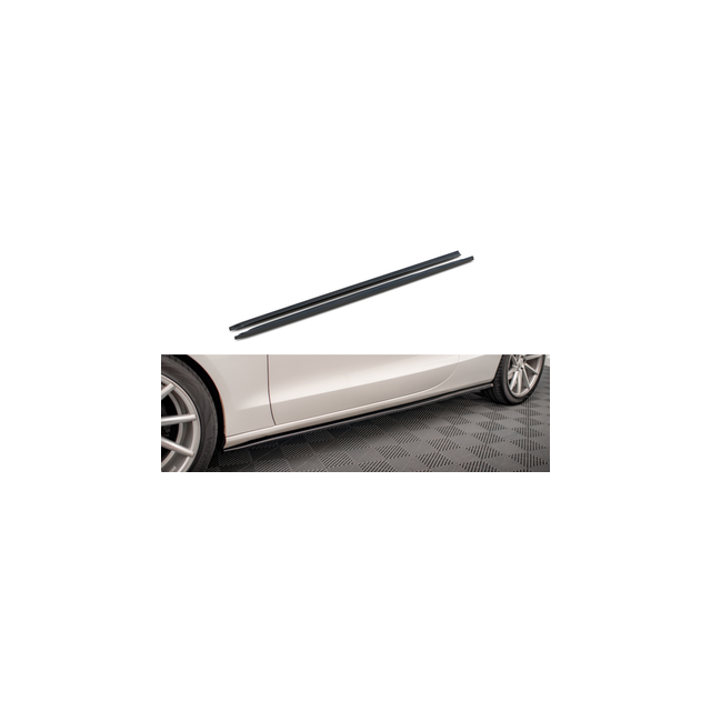 Добавки за прагове V.2 Audi A5 / A5 S-Line / S5 Coupe 8T - Maxton Design