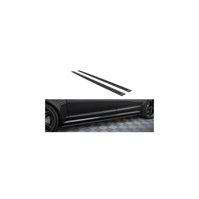 Добавки за прагове Street Pro Diffusers Audi RS6 Avant C6 - Maxton Design