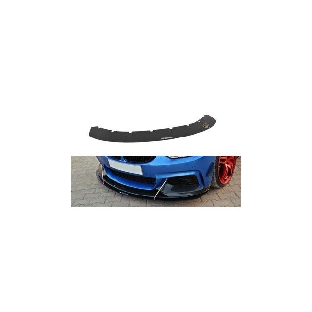 купи Добавка за предна броня/лип спойлер V.3 за BMW 4 F32 M-Pack & M-Performance - Maxton Design