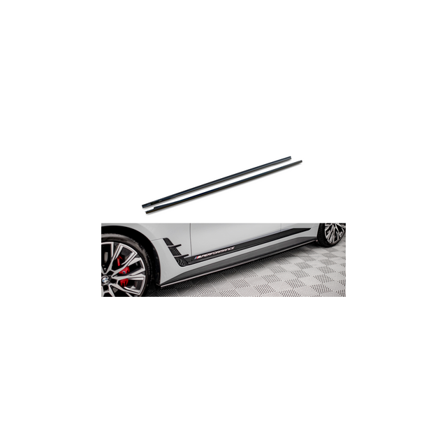 Добавки за прагове V.2 BMW I4 M-Pack G26 - Maxton Design