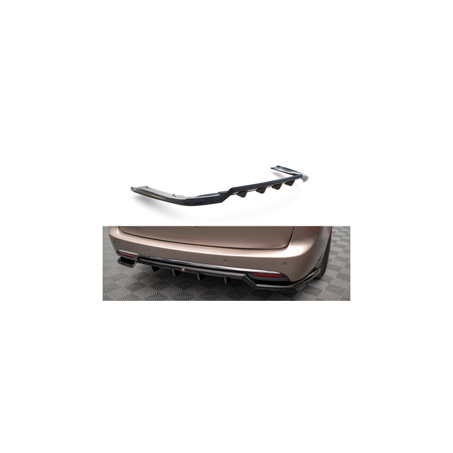 Централна Добавка за задна броня (с вертикални пръти) Chrysler Pacifica Mk2 - Maxton Design