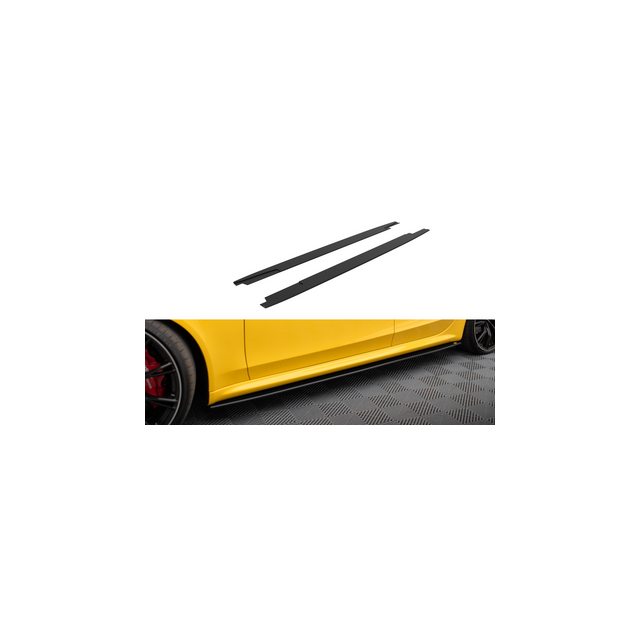 Добавки за прагове Street Pro Diffusers Audi RS4 B8 - Maxton Design