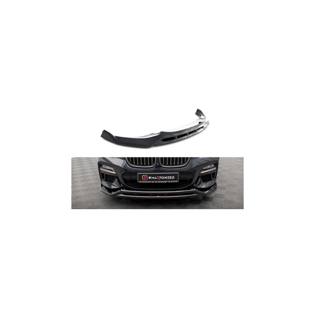 купи Добавка за предна броня/лип спойлер V.2 BMW X4 M-Pack G02 - Maxton Design