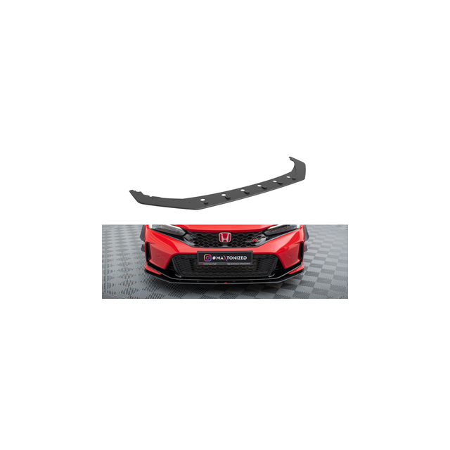 Добавка за предна броня/лип спойлер Honda Civic Type-R Mk 11 - Maxton Design