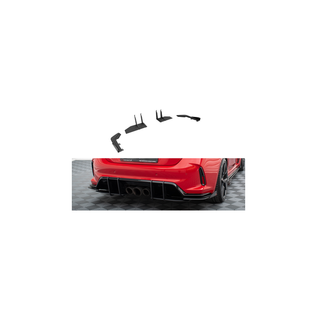 Добавки за задна броня Street Pro + Добавки Honda Civic Type-R Mk 11 - Maxton Design