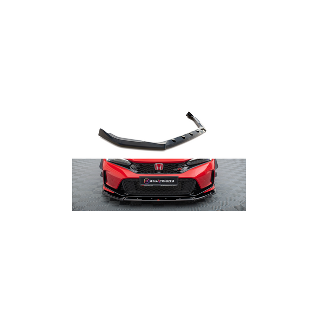 купи Добавка за предна броня/лип спойлер V.2 Honda Civic Type-R Mk 11 - Maxton Design