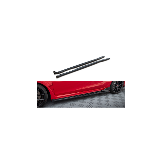 Добавки за прагове V.2 Honda Civic Type-R Mk 11 - Maxton Design