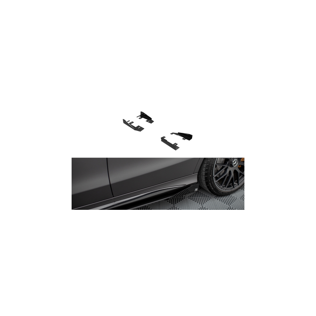 Странични Добавки Mercedes-AMG C63 Седан  W205 Фейслифт - Maxton Design