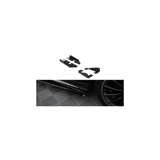 Странични Добавки Mercedes-Benz A AMG-Line W176 Facelift - Maxton Design