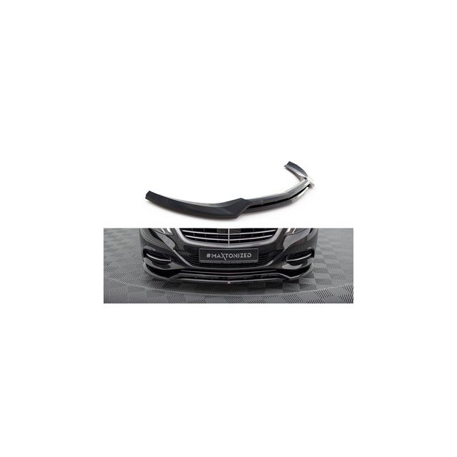 Добавка за предна броня/лип спойлер Mercedes-Benz S W222 - Maxton Design