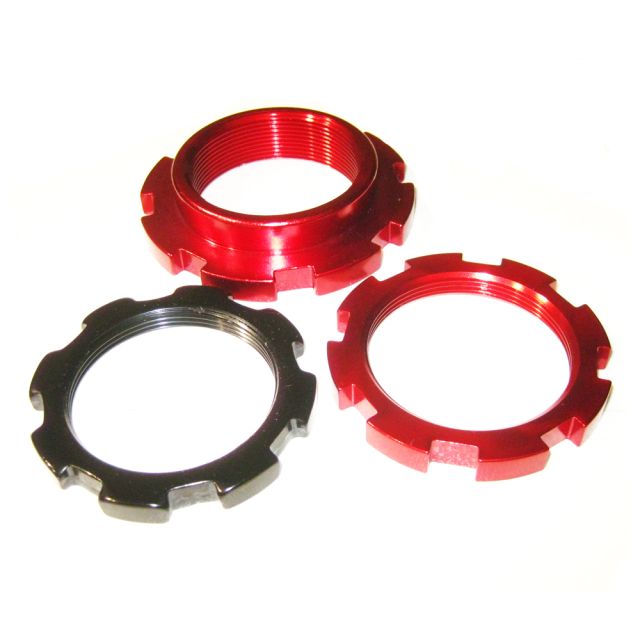 купи Спортно Регулируемо Окачване за BC Racing V1 Red Locking Ring Set (A/B/C) 3 Rings per Shock BC-RACING