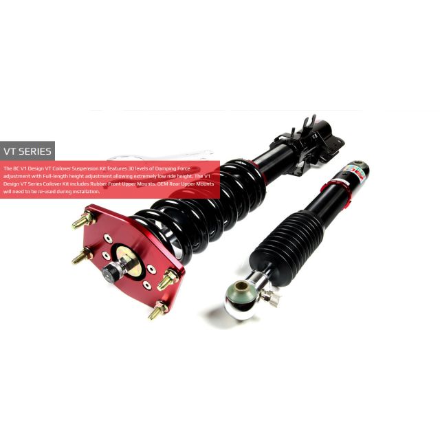 купи Спортно Регулируемо Окачване за Tesla Model 3 RWD 17+ BC Racing Instelbare Verlagingsset / Schroefset (Coilover Kit) YG-03-VT BC-RACING